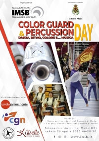 COLOR GUARD &amp; PERCUSSION DAY 2025 AL PALAMEDA DI MEDA (MB) SABATO 26 APRILE