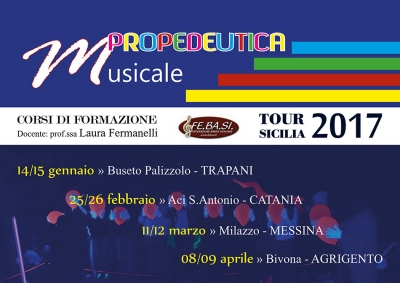 Corsi di PROPEDEUTICA MUSICALE in Sicilia 2017