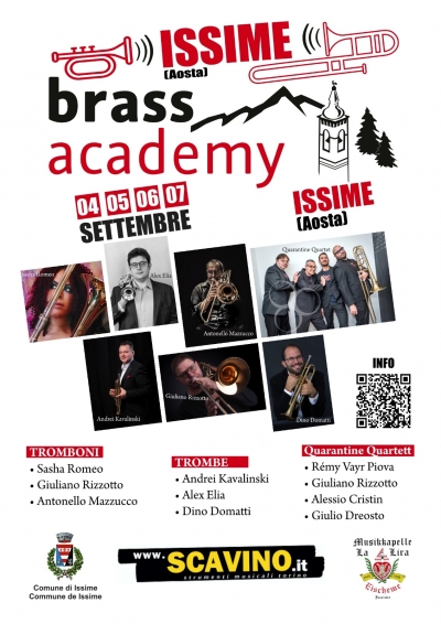 SUONI UN OTTONE E VUOI MIGLIORARTI ? E ALLORA ECCOTI LA SECONDA EDIZIONE DELLA &quot;BRASS ACADEMY 2024&quot; DI ISSIME !!!