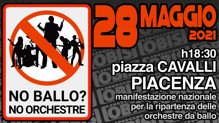 IL TP E&#039; SOLIDALE CON LE ORCHESTRE DA BALLO NELLA MANIFESTAZIONE DEL 28 MAGGIO