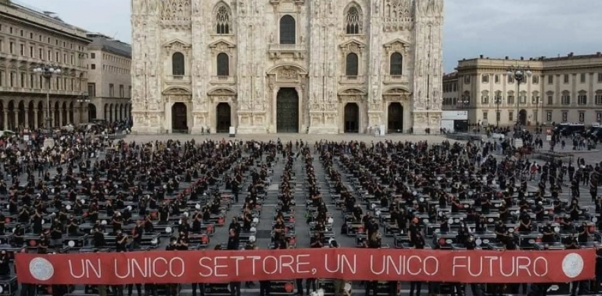 IL TP E&#039; INSIEME ALLE ALTRE SIGLE DEL &quot;PIANO PER LE ARTI PERFORMATIVE&quot; NELLA PIENA SOLIDARIETA&#039; AI &quot;BAULI IN PIAZZA&quot;