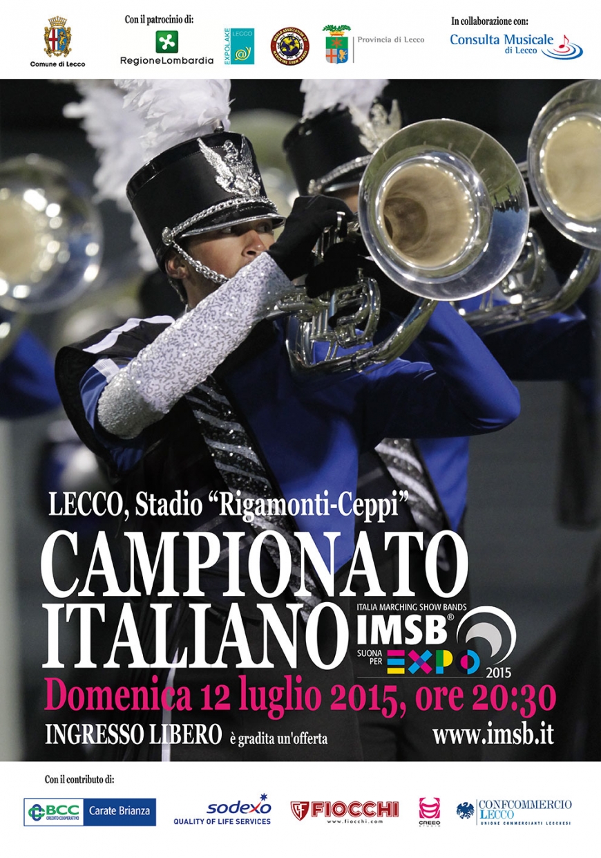 CAMPIONATO ITALIANO di MARCHING SHOW BAND - 12-7-15 - LECCO