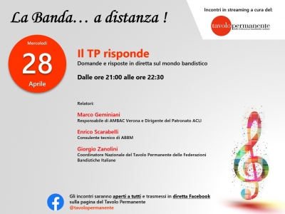 IL TP RISPONDE IN DIRETTA A &quot;LA BANDA... A DISTANZA&quot;