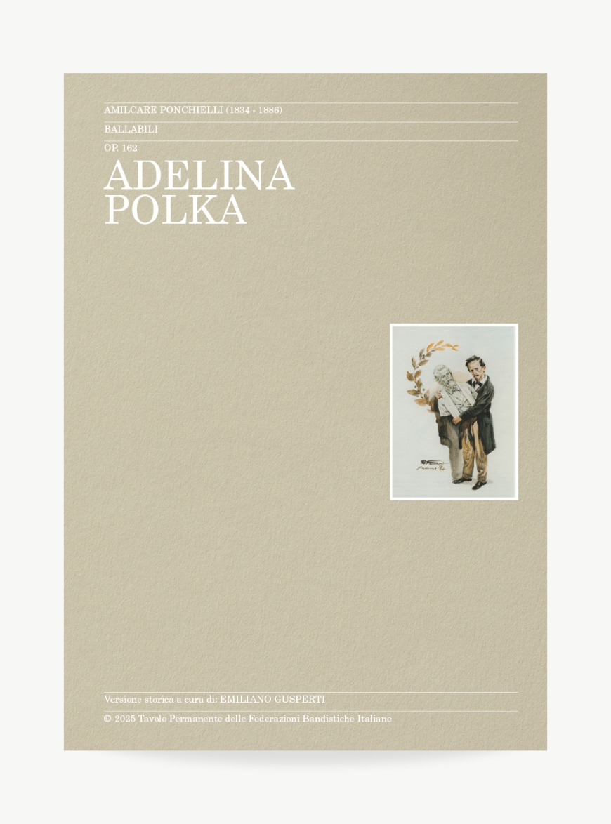 &quot;Adelina&quot; polka op. 162 è il nuovo brano pubblicato di Amilcare Ponchielli