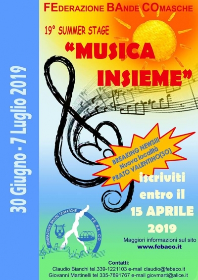 19 Summer Stage &quot;Musica Insieme&quot;