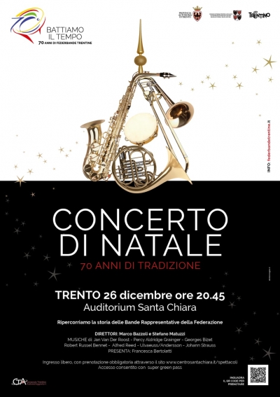 CONCERTO DI NATALE A TRENTO PER UN COMPLEANNO SPECIALE