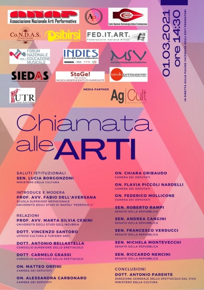 CONVEGNO &quot;CHIAMATA ALLE ARTI&quot;