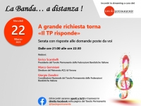 A GRANDE RICHIESTA TORNA "IL TP RISPONDE" A "LA BANDA... A DISTANZA !"